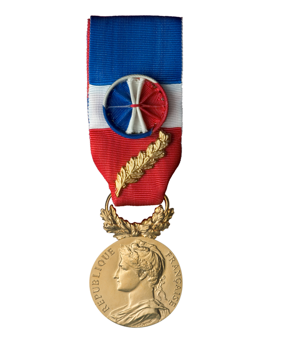 Médaille d'Honneur du Travail  35 ans Or