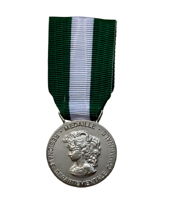 Médaille Grade Argent  -  20 ans