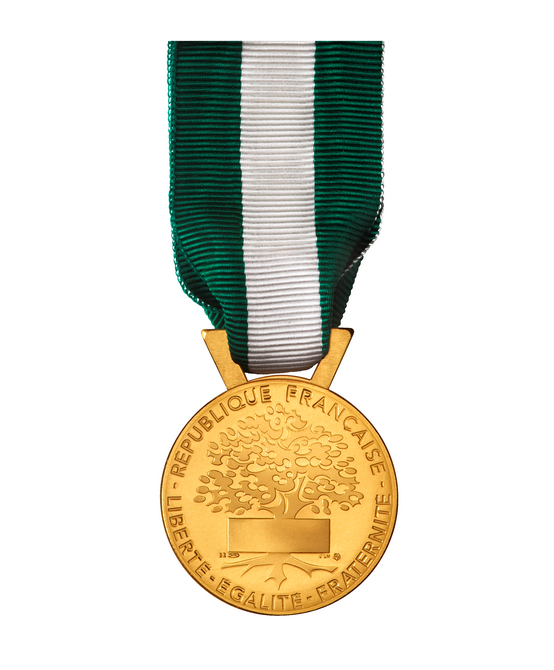 Médaille d’honneur Or/Vermeil -  35 ans