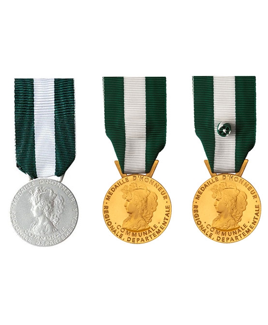 Médaille d’honneur Or/Vermeil -  35 ans