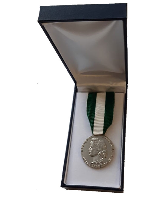 Médaille Grade Argent  -  20 ans