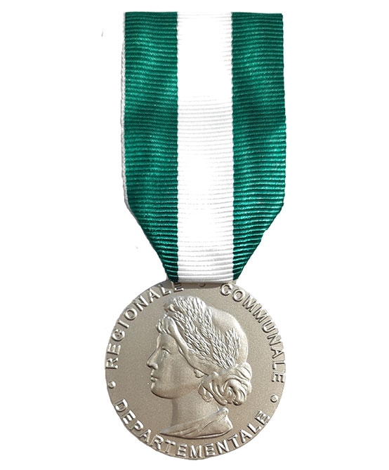 Médaille Grade Argent  -  20 ans