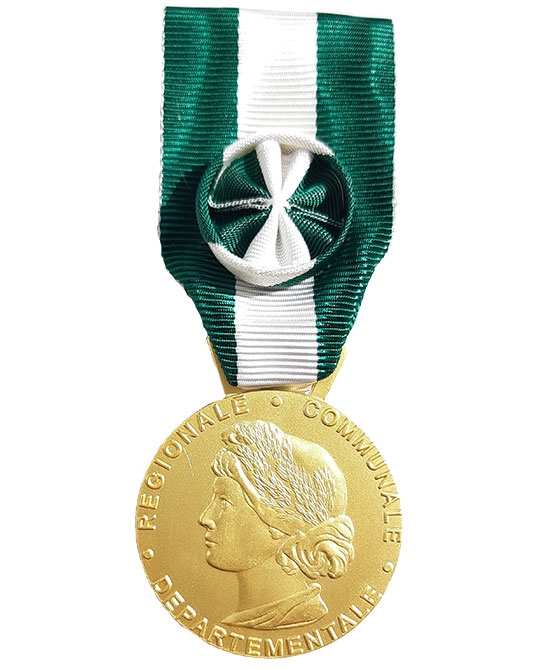 Médaille Grade                                                                                                                                                                     Or - 35 ans